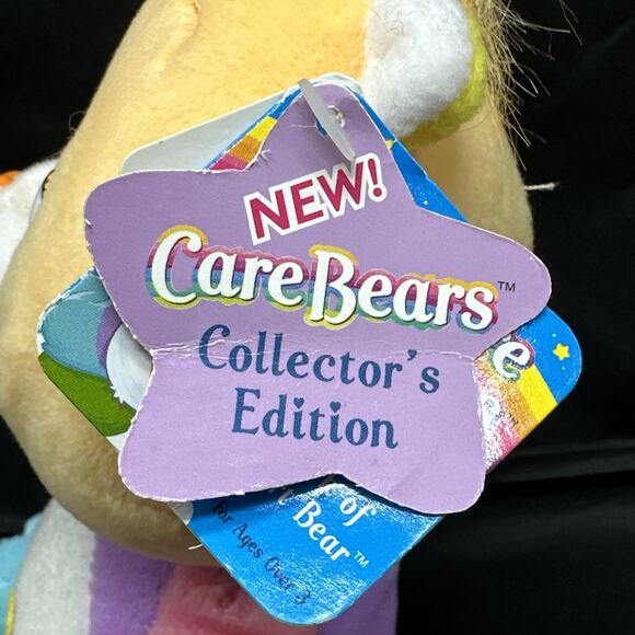 Vintage Care Bears Work of Heart Bear Plush Rainbow Hearts Paint Palette - Picture 7 of 11